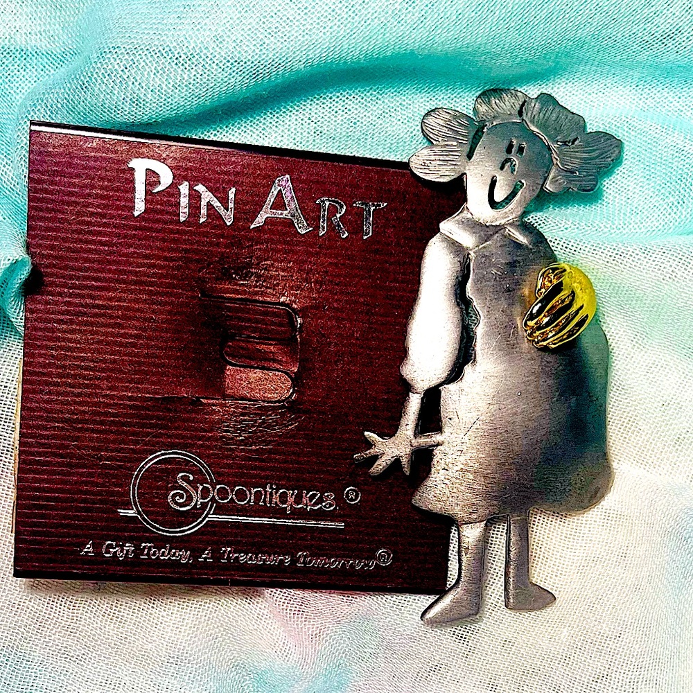 Ultra Crafts Baby on Board Brooch Spoontiques